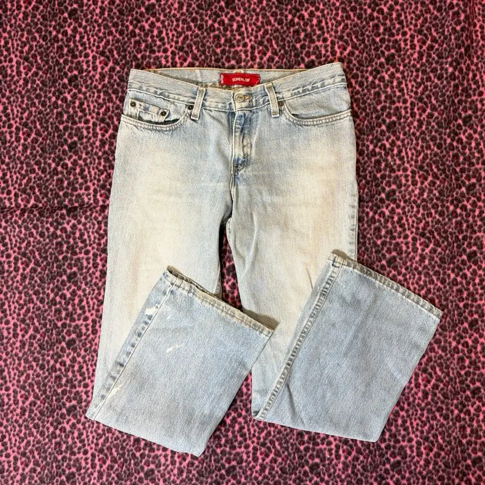 Y2k Levi's 518 Super Low Bootcut Jeans - Picture 4 of 8